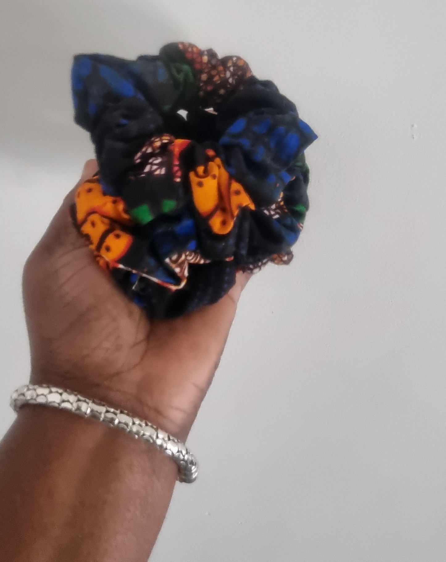 African Fabric Scrunchie (Random colour)