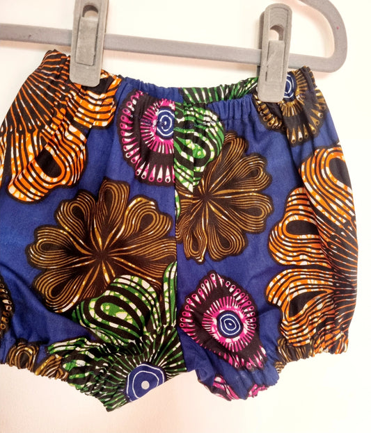 African, Ankara. Baby Bloomers. Cotton Fabric. Gender Neutral.